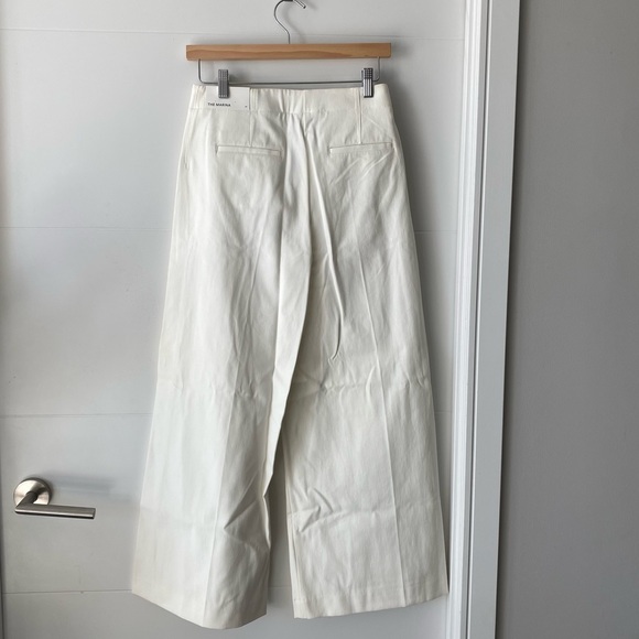 Ann Taylor Marina Wide Leg White Trouser- NEW WITH TAGS- Never Worn! - Picture 2 of 6